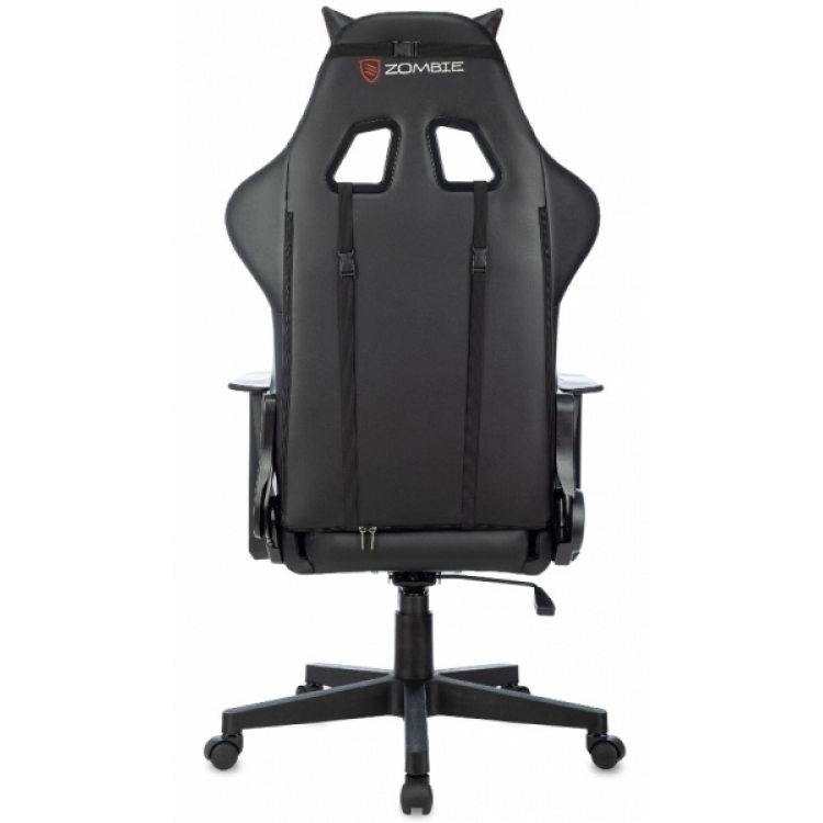 Кресло игровое Zombie Game Penta черный/красный