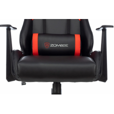 Кресло игровое Zombie Game Penta черный/красный