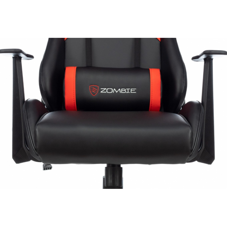 Кресло игровое Zombie Game Penta черный/красный