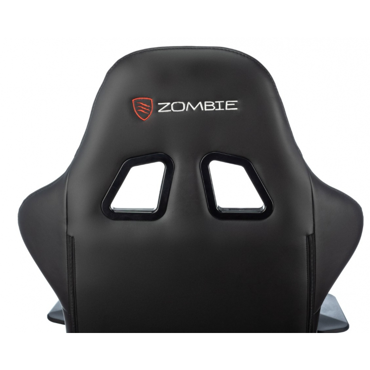 Кресло игровое Zombie Game Penta черный/красный