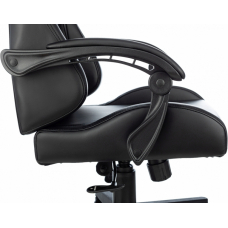 Кресло игровое Zombie Game Tetra черный/карбон