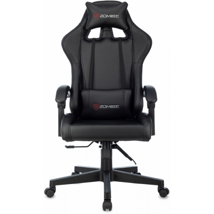 Кресло игровое Zombie Game Tetra черный/карбон