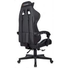 Кресло игровое Zombie Game Tetra черный/карбон