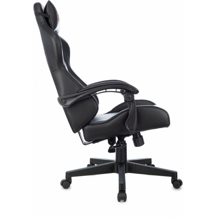 Кресло игровое Zombie Game Tetra черный/карбон