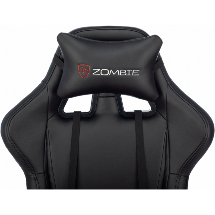 Кресло игровое Zombie Game Tetra черный/карбон