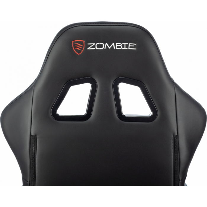 Кресло игровое Zombie Game Tetra черный/карбон