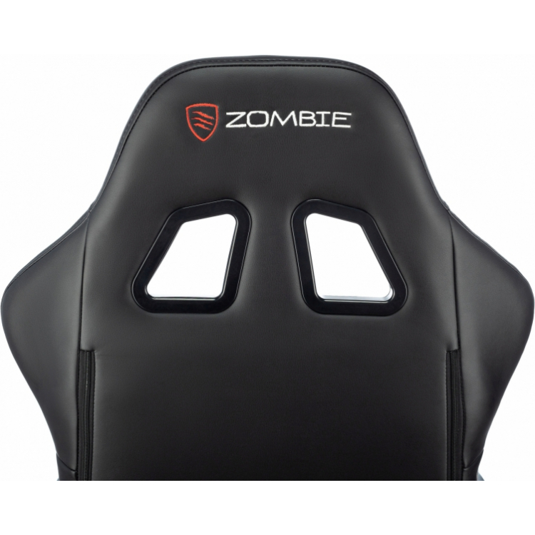 Кресло игровое Zombie Game Tetra черный/карбон