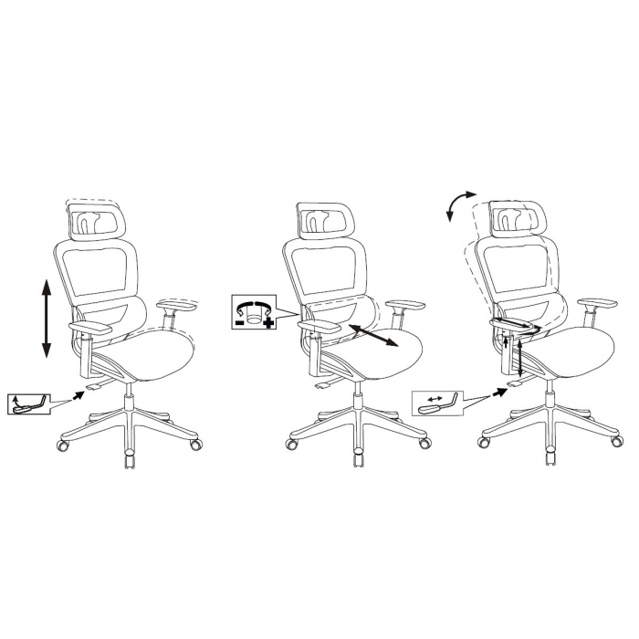 Кресло руководителя Бюрократ 831