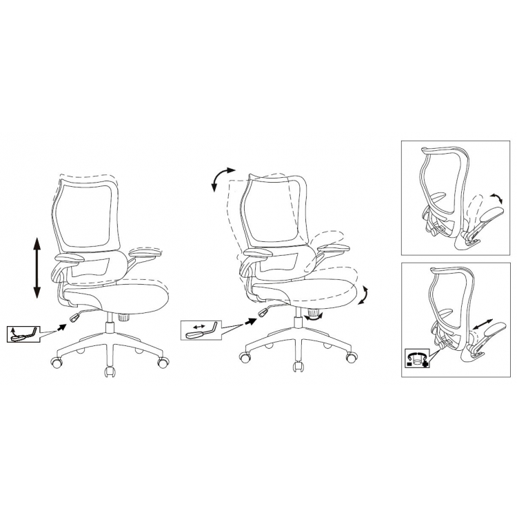 Кресло руководителя Бюрократ Sigma WH 1