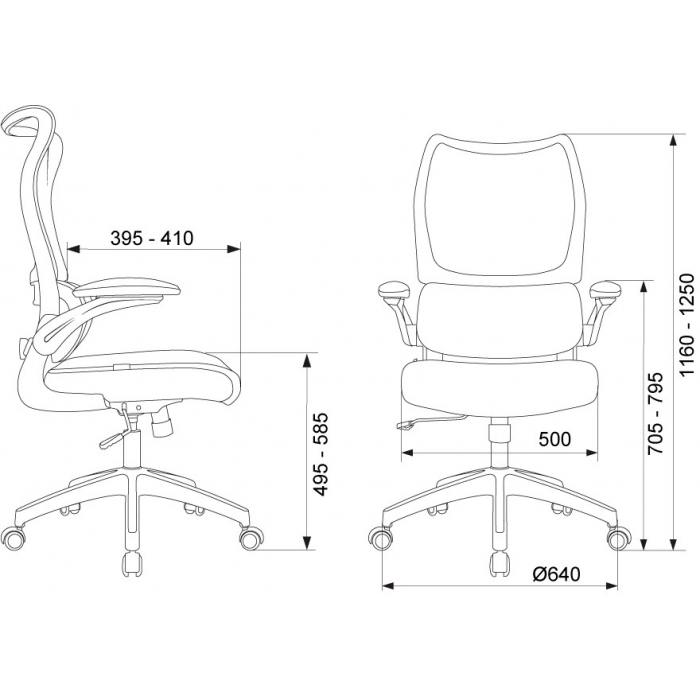 Кресло руководителя Бюрократ Sigma WH 1