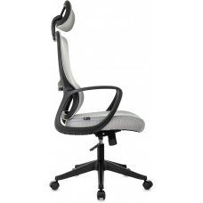 Кресло руководителя Бюрократ Wise Grey