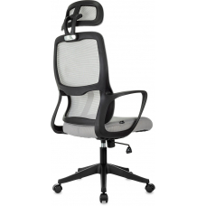 Кресло руководителя Бюрократ Wise Grey