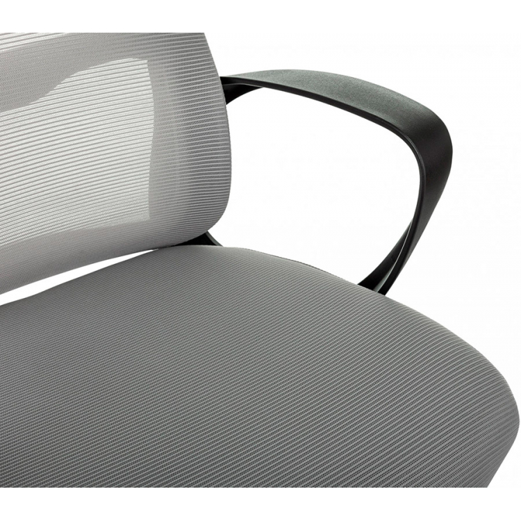 Кресло руководителя Бюрократ Wise Grey