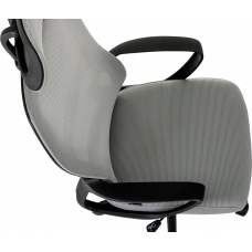Кресло руководителя Бюрократ Wise Grey
