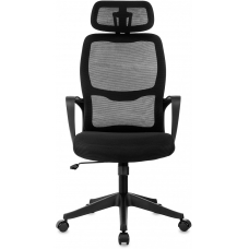 Кресло руководителя Бюрократ Wise Black