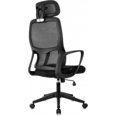 Кресло руководителя Бюрократ Wise Black