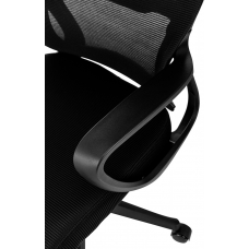 Кресло руководителя Бюрократ Wise Black