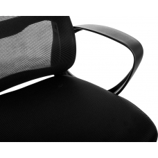 Кресло руководителя Бюрократ Wise Black