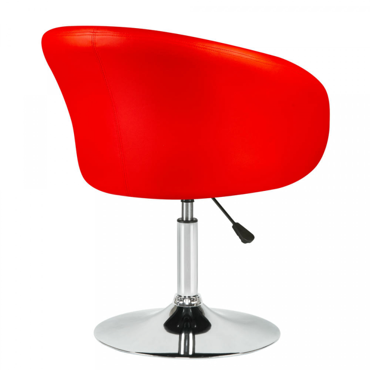 Кресло дизайнерское  EDISON, красный