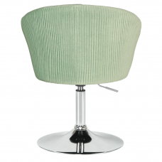 Кресло дизайнерское  EDISON, мятный велюр (1922-8)