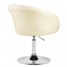 Кресло дизайнерское  EDISON, кремовый
