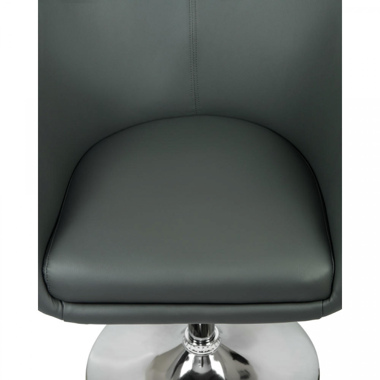 Кресло дизайнерское  EDISON, серый