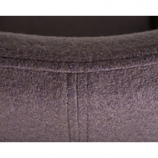 Кресло дизайнерское  EGG, серая ткань AF7