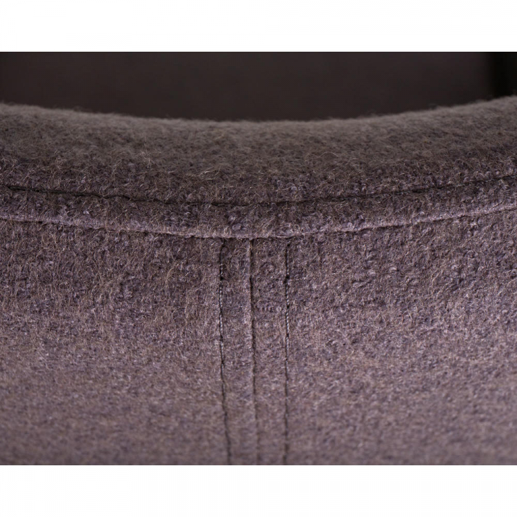 Кресло дизайнерское  EGG, серая ткань AF7