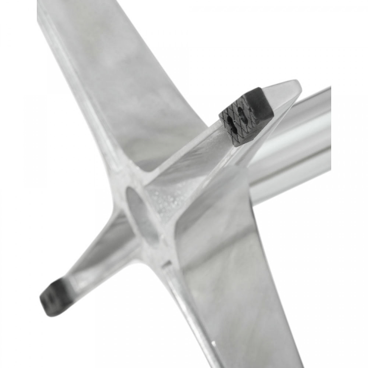 Кресло дизайнерское  SWAN, серая ткань IF11, алюминиевое основание