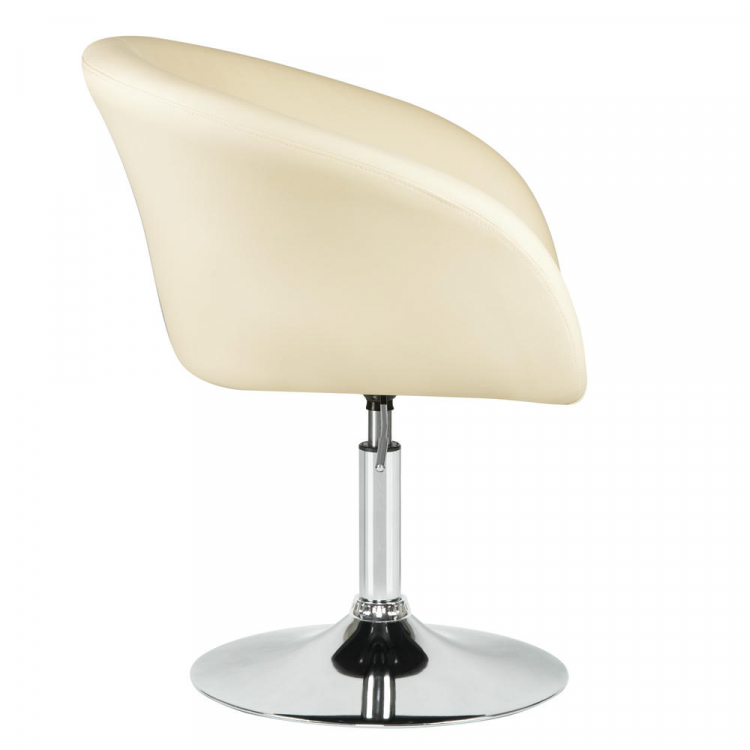 Кресло дизайнерское  EDISON, кремовый