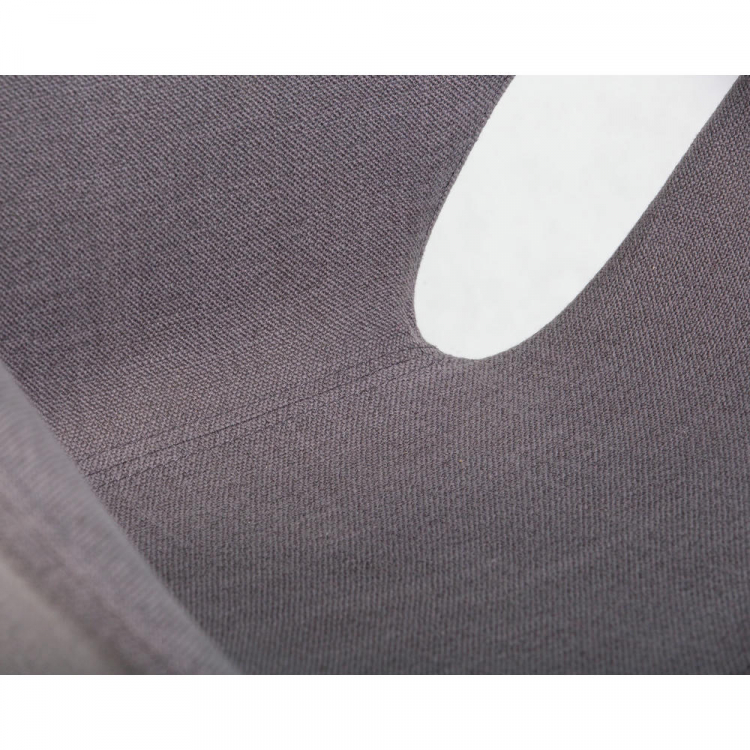 Кресло дизайнерское  SWAN, серая ткань IF11, золотое основание