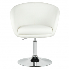 Кресло дизайнерское  EDISON, белый