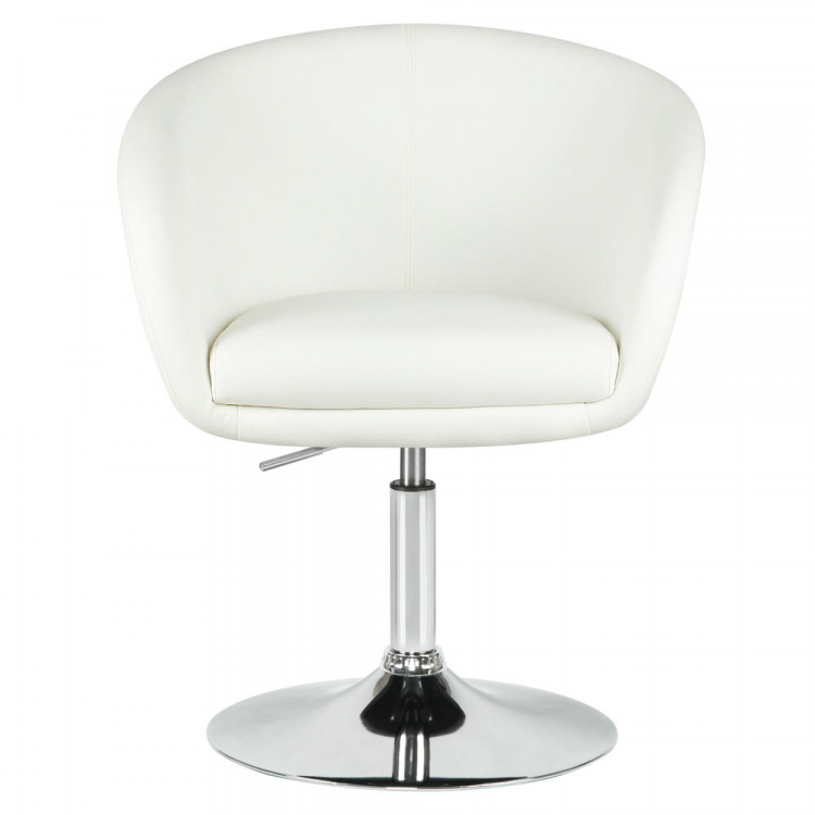 Кресло дизайнерское  EDISON, белый