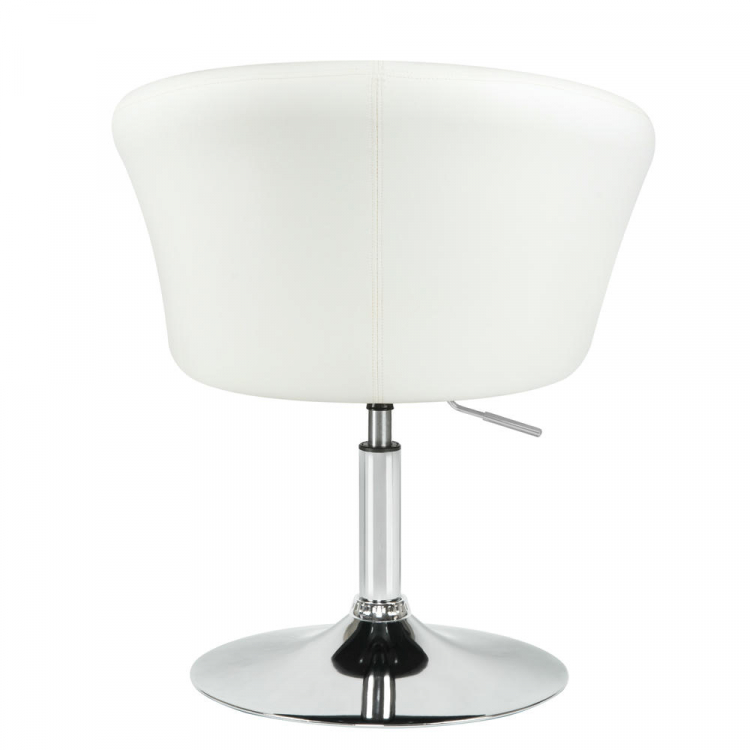 Кресло дизайнерское  EDISON, белый