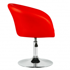 Кресло дизайнерское  EDISON, красный