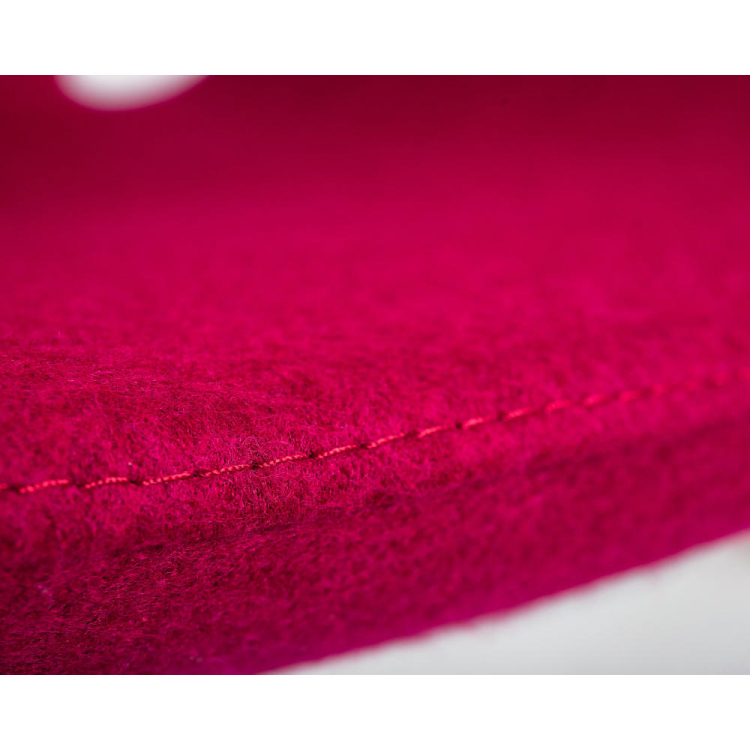 Кресло дизайнерское  SWAN, бордо ткань AF5, золотое основание