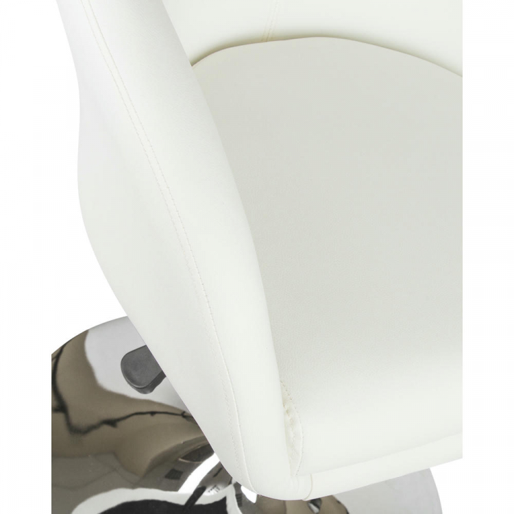 Кресло дизайнерское  EDISON, белый