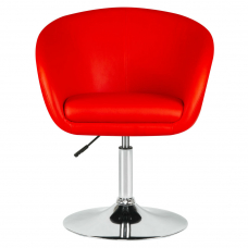 Кресло дизайнерское  EDISON, красный