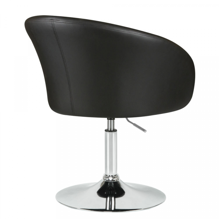 Кресло дизайнерское  EDISON, чёрный