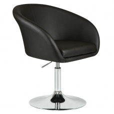 Кресло дизайнерское  EDISON, чёрный