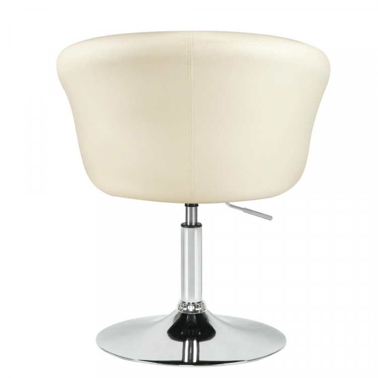 Кресло дизайнерское  EDISON, кремовый