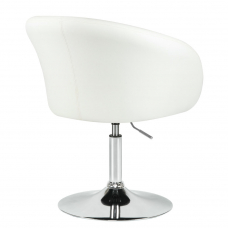 Кресло дизайнерское  EDISON, белый