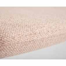 Кресло дизайнерское  SWAN, бежевая ткань IF1, алюминиевое основание