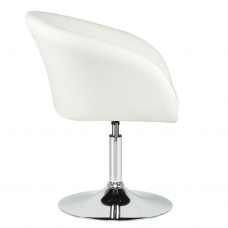 Кресло дизайнерское  EDISON, белый