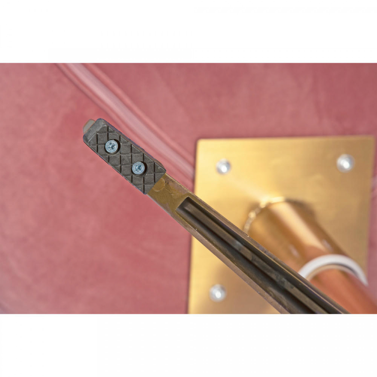 Кресло дизайнерское  SWAN, розовый велюр BLUVEL52, золотое основание