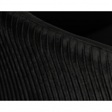 Кресло дизайнерское  EDISON, черный велюр (1922-21)