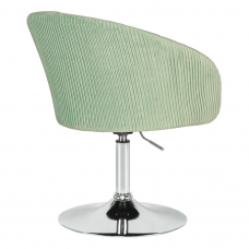 Кресло дизайнерское  EDISON, мятный велюр (1922-8)