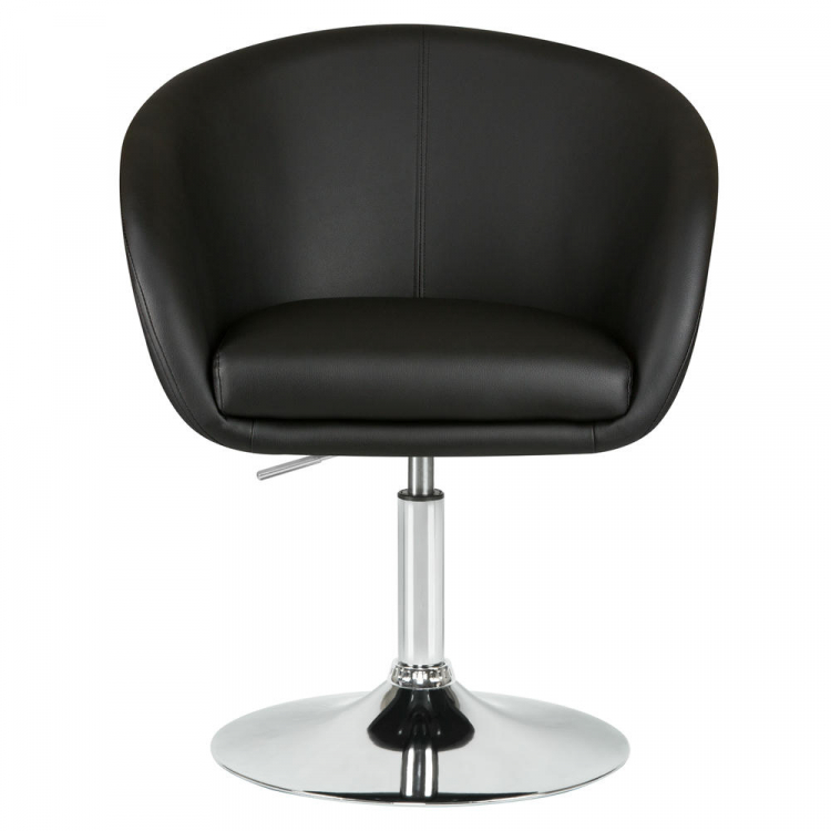 Кресло дизайнерское  EDISON, чёрный