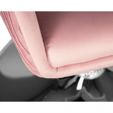 Кресло дизайнерское  EDISON, розовый велюр (1922-16)