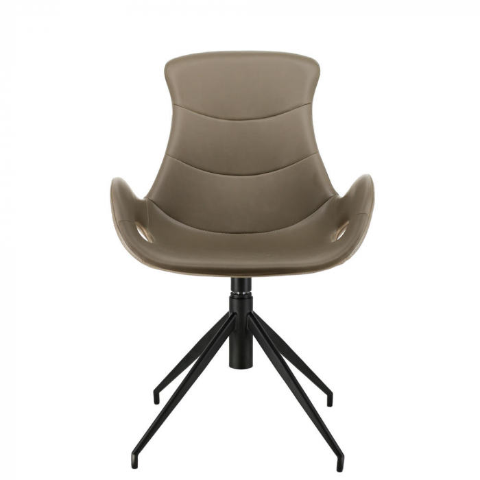 Обеденное кресло Everprof Freedom Экокожа Серый